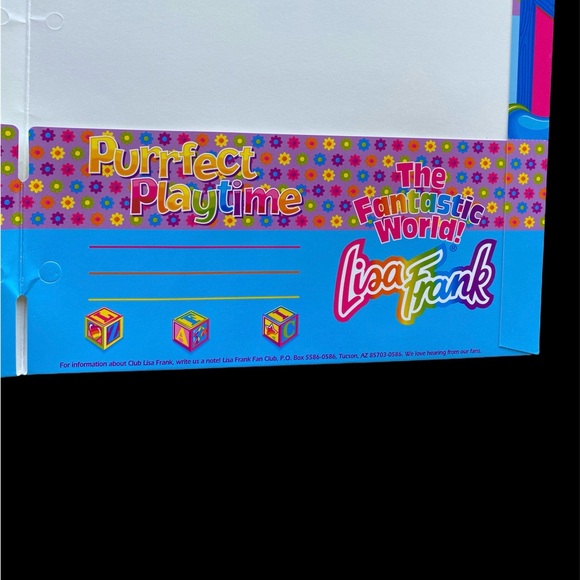 Lisa Frank vintage playtime kittens folder - Picture 2 of 4